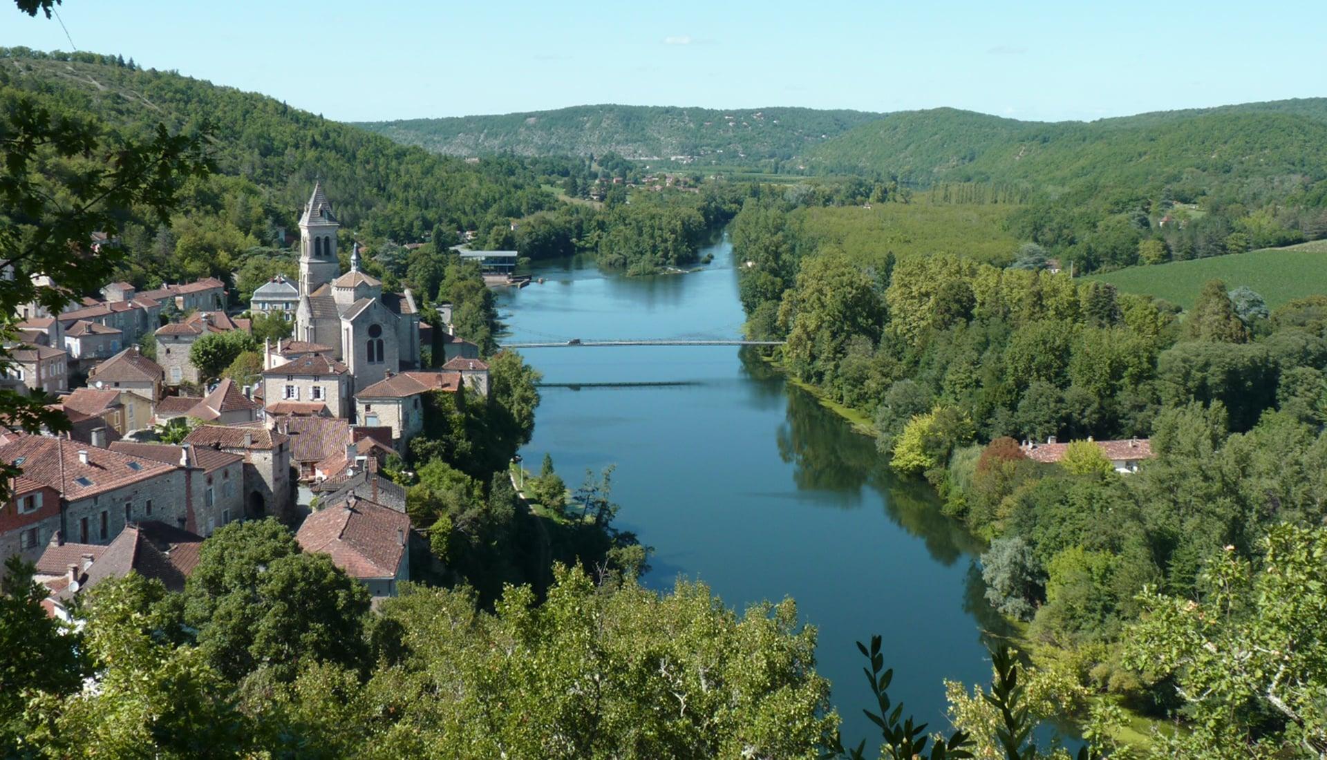Отель Terres De France - Domaine De Claire Rive Prayssac Экстерьер фото